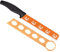 Kuhn Rikon Kürbismesser, Obstmesser, Kunststoff, Edelstahl, Orange / Schwarz, L 38.3 cm, 23504