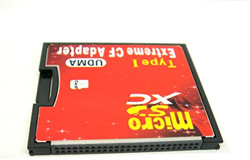 Sintech Tarjeta micro SD única a tarjeta adaptadora UDMA CF