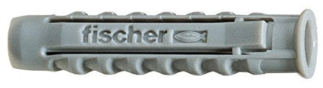 Cheville nylon SX Fischer - Longueur 20 mm - Diamètre 4 mm - Vendu par 200