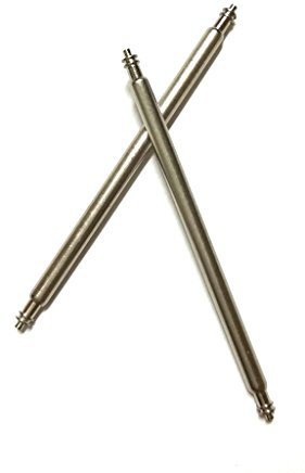 1 paire Barrettes-ressorts-pompe-anses spring bar diamètre 1,7 mm - 20 mm