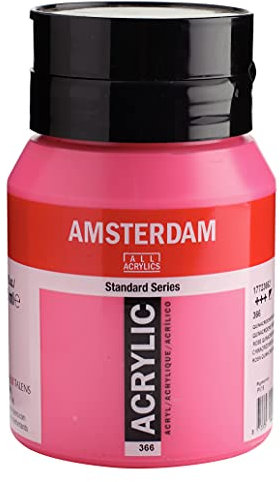 Amsterdam Standard Series Acrylfarbe Flasche 500 ml Chinacridonrosa 366 (17723662)