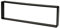 tomzz Audio 2408-004 Marco Espaciador para Dispositivos ISO 15mm Cubierta de Radio Compatible con Citroen C2 C3 C4 Peugeot 1007 307