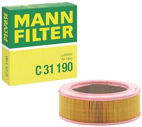 MANN-FILTER, C 31 190 Luftfilter | Für PKW, Saubere Luftzufuhr, Langlebiges Filtermedium, Passgenaues Design, Echte OE-Technologie