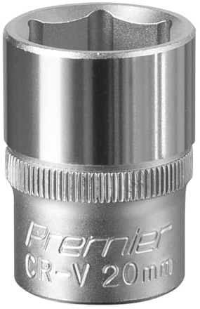 Sealey S1220 Walldrive Socket 20Mm 1/2Sq Drive