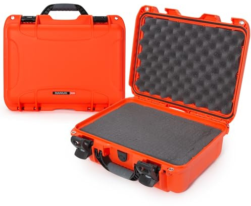 Nanuk 920 wasserdichter Hartschalenkoffer mit Schaumstoffeinlage – Orange
