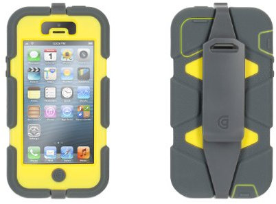 Griffin Technology Grey/Yellow Heavy Duty Survivor All-Terrain Case for iPhone 5/5s