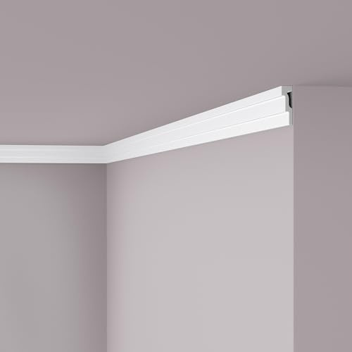 M2 NOMASTYL Deckenleiste - 59 x 18 x 2000 mm - NOËL & MARQUET - eine Marke von NMC - Extrudiertes Polystyrol