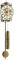 Hermle Mechanische Skelettuhr mit Metallräderwerk Lester- 70503-000701