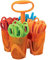 Fiskars Scissors with Caddy, Blunt Tip (Pack of 24)