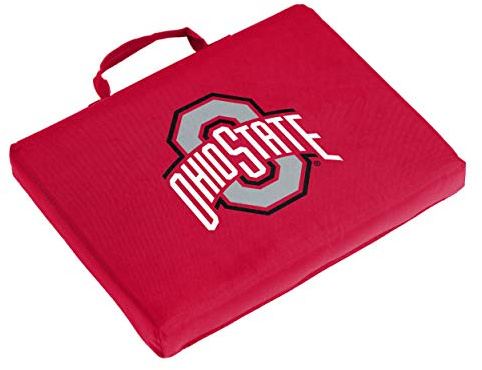 Logo Brands NCAA Ohio State Buckeyes Unisex Adult Bleacher Stadium Cushion, One Size, Team Color