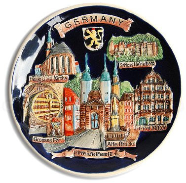 City Souvenir Shop Relief-Teller Heidelberg