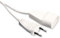 Goobay 50507 Strom Verlängerungskabel 2.5A Weiß 3m