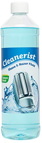Cleanerist | 1L Scherkopfreiniger Nachfüllflüssigkeit für Braun Clean & Renew (Series 3/5/7/8/9) – Ersatz zum Nachfüllen von 10 CCR Reinigungskartuschen – Rasierer Reinigungsflüssigkeit Lemon Fresh