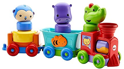 Fisher-Price Mattel DMC44 - Rasselspaß Tierzug