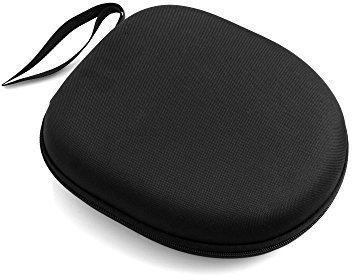System-S Funda Protectora para Cable a Prueba de Golpes, con Cremallera, para Auriculares, Color Negro