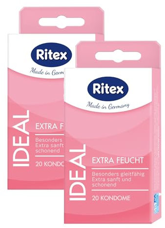 40 (2 x 20er) Ritex ideal Kondome - Extra feuchte Condome