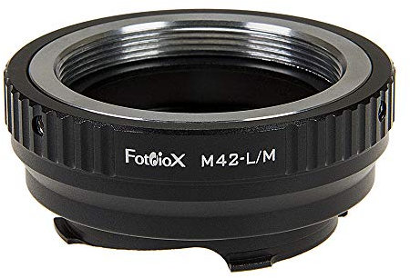 Fotodiox Lens Mount Adapter Compatible with M42 Lenses on Leica M-Mount Cameras