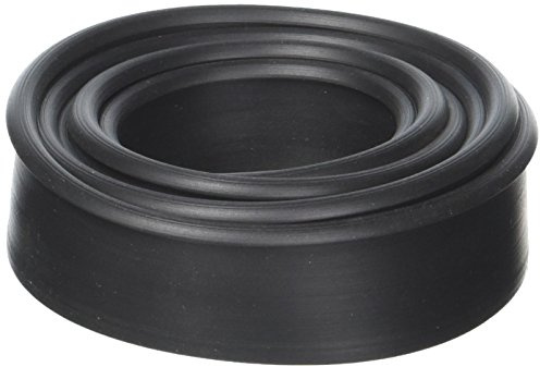 CRL Black Half-Round T Type Shower Door Bottom Seal and Sweep - 36 in long
