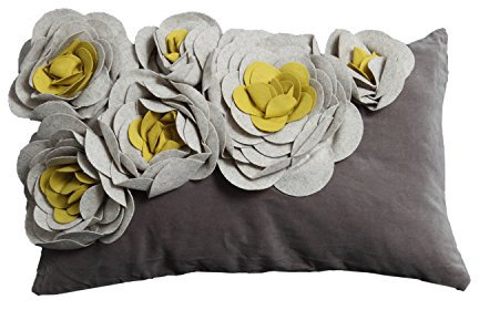 pad Magnolia Kissenhülle Aqua 30x50