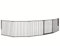 BabyDan XXL Flex Herzen Gate schwarz