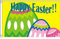 AZ FLAG - Flagge Fröhlich Ostern - 150x90 cm - Alles Liebe Zum Ostern Fahne 100% Polyester mit Messing-Ösen - 110g