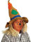 Beistle Deluxe Scarecrow Hat with Straw
