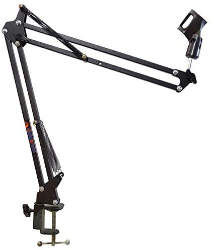 keepdrum NB35 Tisch-Mikrofonarm Mikrofonstativ Schwenkarm zur Tischmontage