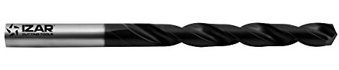 Izar 12904 Broca Mango Cilíndrico Materiales Duros, Serie Corta, HSSE 5%Co, TIALSIN, 1016, DIN 338 N, 4.50 mm Diámetro Corte