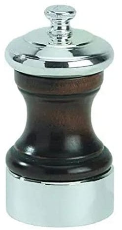 Peugeot Palace Moulin à Sel Bois pantiné/Métal Argenté 10 cm (19587)