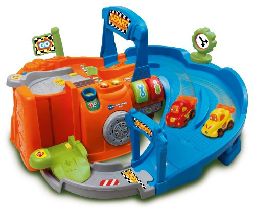 VTech - 136705 - Jeu Educatif Electronique - Circuit Saut Tut Tut Bolides