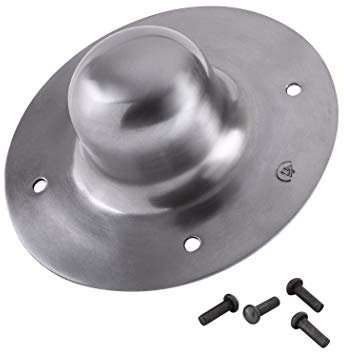 Ulfberth - Normannischer Schildbuckel mit Nieten aus 2 mm Stahl - Ideal für Reenactment, LARP und Schaukampf