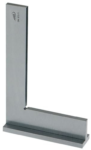 Helios Preisser Anschlagwinkel GG 2 (DIN 875, für Winkelprüfungen, Schenkellänge: 750 x 375 mm) 0372 111