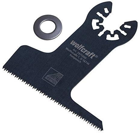 wolfcraft Kurvensägeblatt Pro, 78 mm, 1 Stück, 3975000