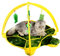 ZuckerTi Neues Katzenbett Katzenzelt Katzenkissen Tierkorb Tierbett Katzen Kitten Interaktives Katzenspielzeug Box mit individuelle Spielzeuge Katze Toys