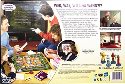 Hasbro - Parker - Cluedo DVD Brettspiel