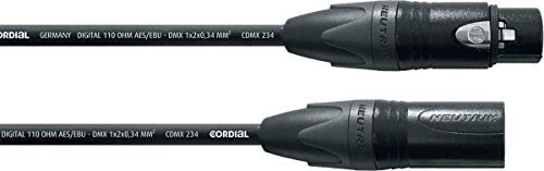 Cordial CPD 5 FM DMX AES/EBU Kabel XLR, 5m - Câble DMX