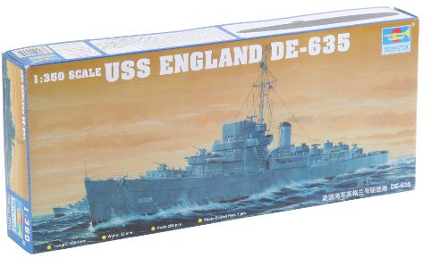 Trumpeter 05305 Modellbausatz USS England DE-635, Mittel