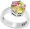 Orphelia Damen-Ring 925 Sterlingsilber Multicolor Zirkonia Gr. 56 (17.7) CC-27/1-56