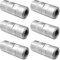 (Pack of 6) Samoa Heavy Duty Grease Gun End - Hydraulic Coupler 1/8bsp