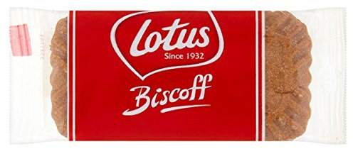 100 Individually Wrapped Lotus Biscoff Caramelised Cafe Biscuits BRITISH FOOD SHOP (BFSLB100)
