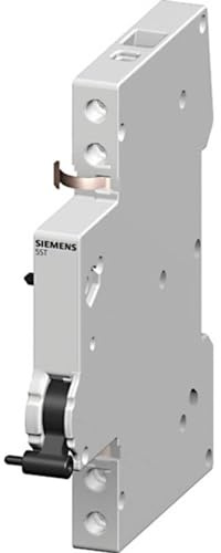 Siemens 5ST3011 AUXILIARY SWITCH 2NO for MCB 5SL, 5SY, 5SP, ON-OFF-SW. 5TL1, RCBO 5SU1, RCD 5SV, White