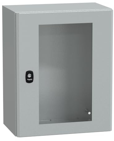 Schneider Electric nsys3d5425t Wall Rack Enclosure Power – 400 mm Heavy Power Rack (Grey, 250 mm, 500 mm, UL DNV BV Cul LR GL ROHS Reach)