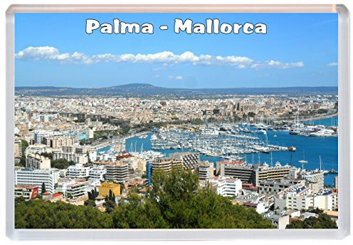 Palma - Mallorca - Balearic Islands - Spain - Jumbo Fridge Magnet ID497