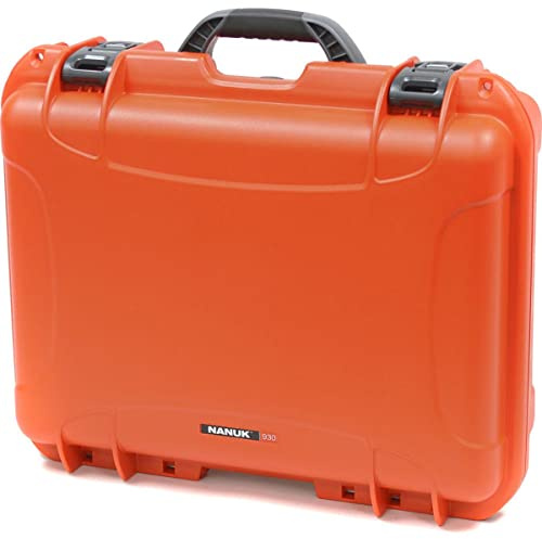 Nanuk Large Series 930 Leichter, wasserdichter Schutzkoffer aus NK-7-Harz, Orange