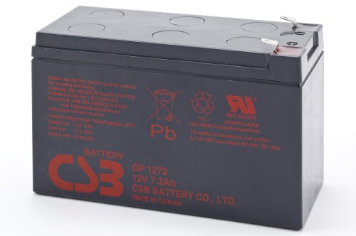 CSB GP1272 Blei-Akku 12V 7,2Ah, 4,8 mm Kontakte