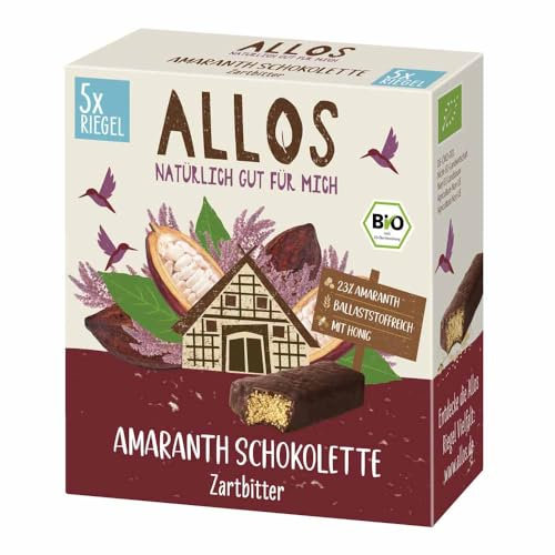 Allos Amaranth-Schokol. ZB 5er Pack, 5er Pack (5 x 28 g)