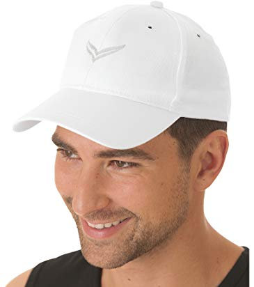 Trigema Herren Baseball Cap 600005, One Size, Weiß (weiss 001)