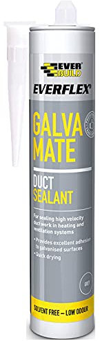 Everbuild galvam 310 ml Mastic d'étanchéité galva Mate – Gris