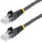 StarTech.com Câble de raccordement RJ45 UTP sans accroc Cat5e de 30,5 m – Cordon de raccordement Ethernet – Câble de raccordement RJ45 mâle vers mâle Cat 5e (45PATCH100BK)