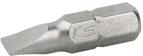 KS Tools 1/4 CLASSIC Bit Schlitz, 25mm, 5,5mm, 4042146049297, 1 Stück, Silber